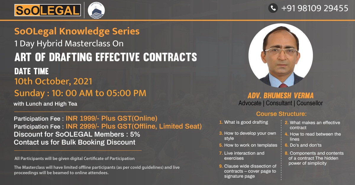 Art of Drafting Effective Contracts