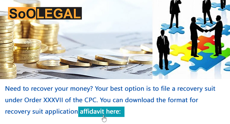 Need to recover your money?