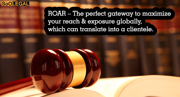 Add your ROAR (Research, Opinions and Reviews) to expand your practice and maximize your exposure
