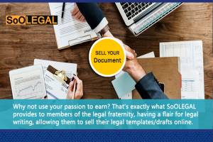 Sell Legal templates/drafts Online