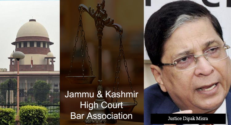 Chief Justice of India Dipak Misra distances Supreme Court from mediation in Jammu & Kashmir
