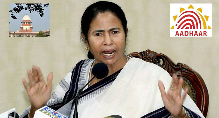 Aadhaar Case: Supreme Court Pulls up Mamta Govt., Says 'how can State challenge Parliament's mandate'