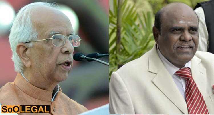 Former Calcutta HC Judge C S Karnan appeals to West Bengal Governor for release on parole