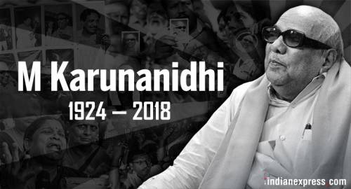 Madras HC grants permission to bury Karunanidhi at Marina Beach