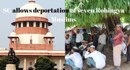 SC refuses to interfere with Centre’s decision to deport seven Rohingya Muslims to Myanmar