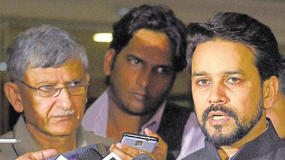In  BCCI vs Lodha Panel case, Supreme Court  sacked Anurag Thakur and Ajar Shirke