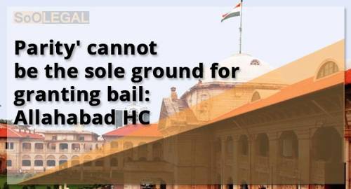 'Parity' cannot be the sole ground for granting bail: Allahabad HC