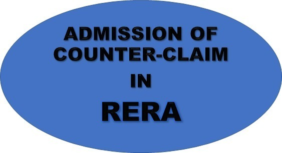Admission of Counter Claim in RERA