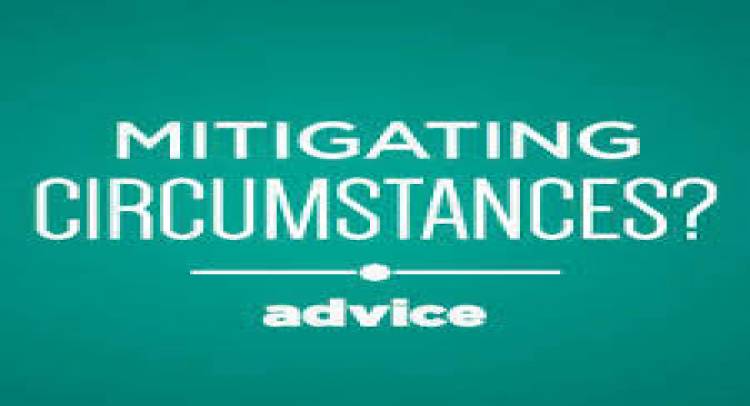 Mitigating factors on sentence awarded