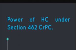 Quashing of criminal complaint by HC - Proper manner and mode of dispossal - S. 482 Cr.P.C.