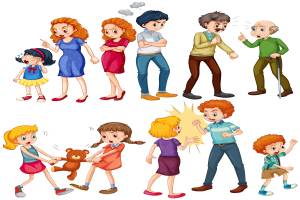 Unmasking the Hidden Scars: Families Who Escalate Disputes Between Couples