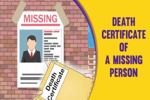 Death Certificate of a Missing Person