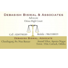 Advocate in Cuttack Debasish Biswal